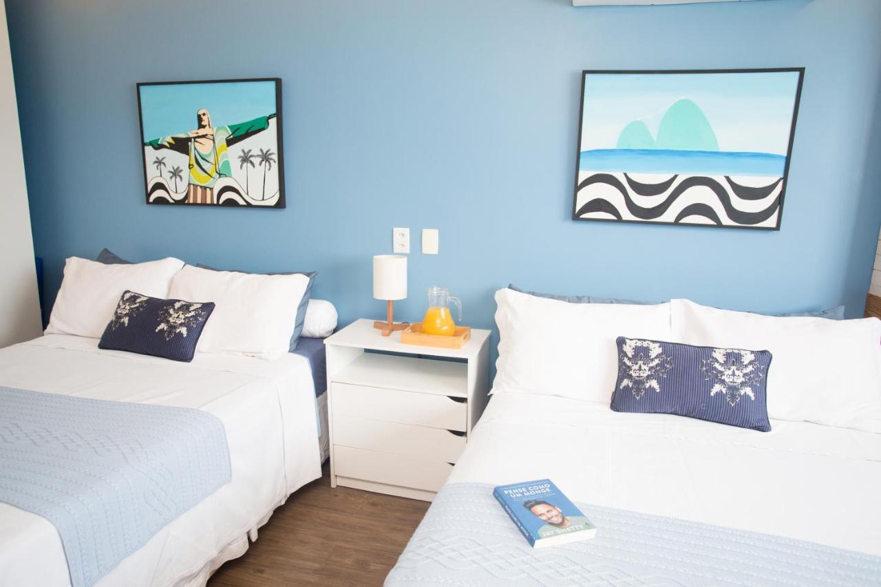 Barra Da Tijuca De Frente Para O Mar - 2 Suites Ate 6 Pessoas Em Camas Рио де Жанейро Екстериор снимка