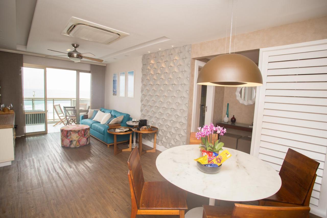 Barra Da Tijuca De Frente Para O Mar - 2 Suites Ate 6 Pessoas Em Camas Рио де Жанейро Екстериор снимка